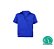 Camisa Brim Gola Italiana Manga Curta Azul Royal sem Refletivo - Imagem 1