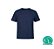 Camiseta Gola Careca na Malha 100% Algodão Manga Curta azul marinho - Imagem 1