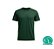 Camiseta Gola Careca na Malha 100% Algodão Manga Curta Verde - Imagem 1