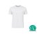 Camiseta Gola Careca na Malha 100% Algodão Manga Curta Branca - Imagem 1