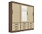 Roupeiro Meridian Plus 3 Portas e 9 Gavetas - D'Doro - Imagem 7