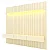Home para TV Ripado com LED Nobre 230 -Gelius - Imagem 8