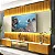 Home para Tv até 90 Polegadas com Led 230cm Soberano Reflecta 100% MDF -Gelius - Imagem 6