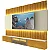 Home para Tv até 90 Polegadas com Led 230cm Soberano Reflecta 100% MDF -Gelius - Imagem 9