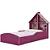 Cama Casinha Pink Ploc - Gelius - Imagem 1