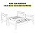 Beliche Jaspe Madeira 100%MDF Para Colchão 88x188cm - Fênix - Imagem 3