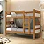 Beliche Jaspe Madeira 100%MDF Para Colchão 88x188cm - Fênix - Imagem 1