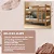 Beliche Jaspe Madeira 100%MDF Para Colchão 88x188cm - Fênix - Imagem 4