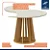 Conjunto Mesa Rose com 4 Cadeiras Madeira - Valdemóveis - Imagem 2
