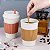Copos para Café Estilo Starbucks com Tampa e Mexedor Em Bambu 450ml - Imagem 2