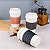 Copos para Café Estilo Starbucks com Tampa e Mexedor Em Bambu 450ml - Imagem 3