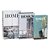 Kit Livro Caixa Porta Objetos Decorativo Varias Estampas 3 Unidades - Imagem 1