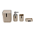 Kit Banheiro Lavabo 4 Peças Completo – Jogo de Banheiro Moderno, Resistente, Durável e Sofisticado para Pia e Decoração - Imagem 7