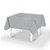 Toalha de Mesa Flanelada 138x138cm Quadrada | Prática e Antiderrapante - Imagem 4