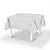 Toalha de Mesa Flanelada Retangular 138x210cm – Impermeável e Fácil de Limpar - Imagem 3
