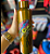 Novo Garrafa Térmica  600ml Presente Oficial Cor Thanos Marvel Manopla Infinito - Imagem 1