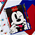 Fichário Caderno Argolado Universitário Mickey Mouse 144 Folhas - Imagem 1