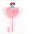Caneta Coração Plush MINNIE C/1 UN (ESCRITA AZUL) 0.7mm - Imagem 2
