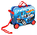 Mala Infantil De Viagem Hot Wheels Com Rodinhas - Imagem 3