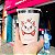Copo Viagem Snap em Inox 300ML GATINHA MARIE DISNEY - Imagem 1