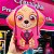 Almofada Formato Fibra Patrulha Canina Skye - Imagem 1