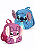 Kit Mochila Escolar Costas E Rodinhas Stitch & Angel - Imagem 7
