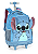 Kit Mochila Escolar Costas E Rodinhas Stitch & Angel - Imagem 5