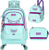 Mochila Infantil Rodinhas 360 Stitch com Lancheira e Estojo - Imagem 2