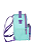 Mochila Infantil Rodinhas 360 Stitch com Lancheira e Estojo - Imagem 9