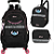 Mochila Infantil Rodinhas 360 Stitch com Lancheira e Estojo MC50082SC Preto - Imagem 1