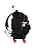 Mochila Infantil Rodinhas 360 Stitch com Lancheira e Estojo MC50082SC Preto - Imagem 5