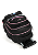 Mochila Infantil Rodinhas 360 Stitch com Lancheira e Estojo MC50082SC Preto - Imagem 7