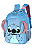 Mochila Escolar Stitch ou Angel Pelucia - Imagem 5