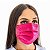 Máscara descartável tripla camada pink 50un Ingadesc - Imagem 1