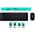 Teclado com Mouse Logitech S/ Fio Mk220 - Imagem 2