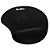 Mouse Pad Kolke Com Apoio Em Gel Preto Ked-149 - Imagem 1