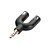 Adaptador Kross Plug Notebook P3 para Áudio e Fone (KE-CBS0106) - Imagem 3