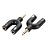 Adaptador Kross Plug Notebook P3 para Áudio e Fone (KE-CBS0106) - Imagem 1