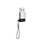 Adaptador Hrebos USB-A para USB-C OTG Prata/Preto (HS-223) - Imagem 3