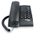 Telefone com fio pleno preto - Imagem 1