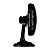 Ventilador de mesa Ventisol turbo 6 preto (50cm - 127v) - Imagem 3