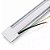 Luminária sobrepor slim LED 40W 120cm tubular branca - Imagem 3