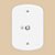 Tomada P/ Antena De Tv P/ Cabo Coaxial De 75 Ohms Blanc Fame - Imagem 1