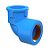 JOELHO AZUL 90 graus Bucha de Latão RD 25 x 1/2 TIGRE 35227822 - Imagem 1