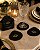 KIT 04 PORTA COPOS COURO GOTA - Imagem 1