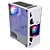 Gabinete Gamer Branco Maxxtro, 4 Fan Led RGB - 3303W - Imagem 2