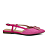 SAPATILHA SLINGBACK BICO FINO ROSA - Imagem 1