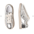 Tenis Couro Prata Glitter - Imagem 2
