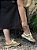 Tenis Couro Dourado Glitter - Imagem 4