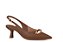 Scarpin Slingback Organic Café - Imagem 1